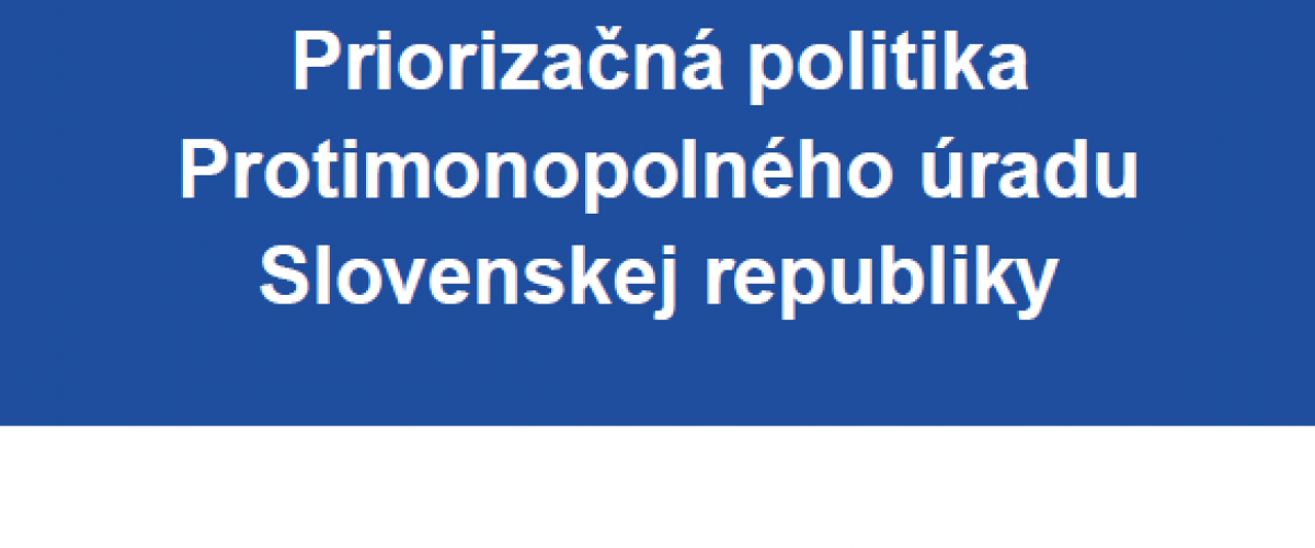 snímka priorizačnej politky